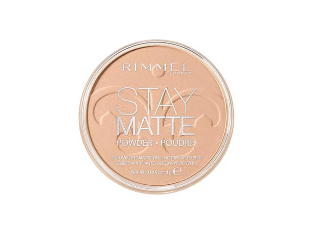 Pudra compacta Rimmel London Stay Matte  - 005 Silky Beige, 14 g