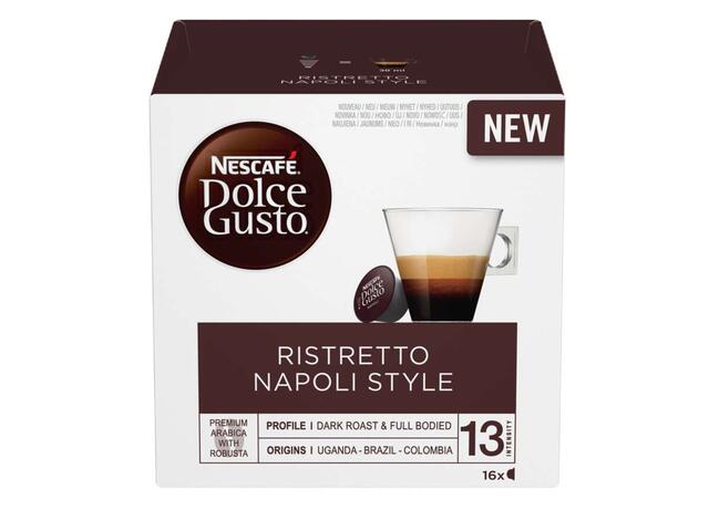 Nescafe Dolce Gusto Ristretto Napoli Style 16 capsule cafea 16 bauturi 128G