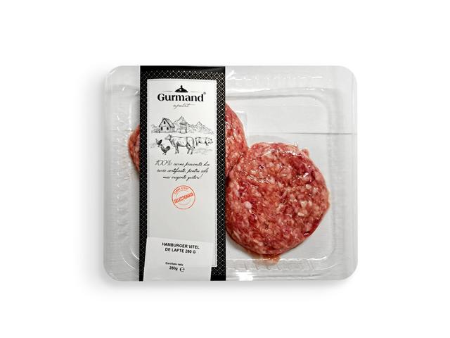 Hamburgeri vitel lapte 360 gr caserola per kg