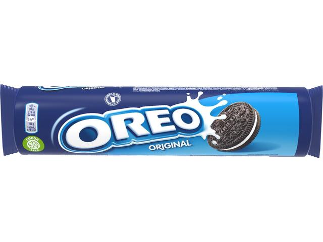 Biscuiti cu cacao si vanilie Oreo 154 g