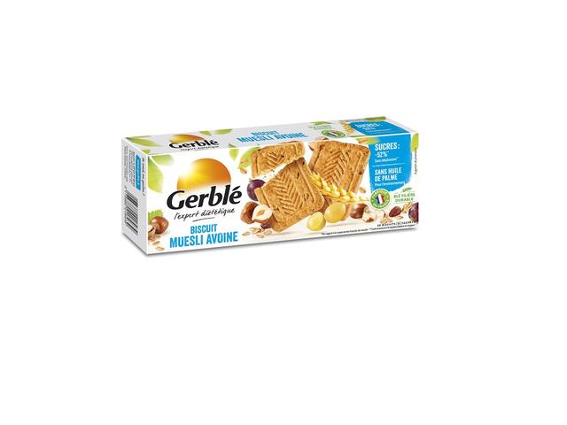 Biscuiti muesli si ovaz Gerble 290g