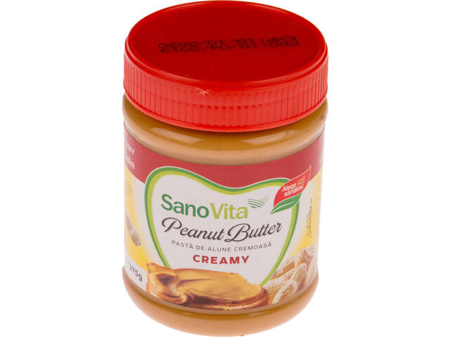 Sano Vita pasta de alune cremoasa 375 g