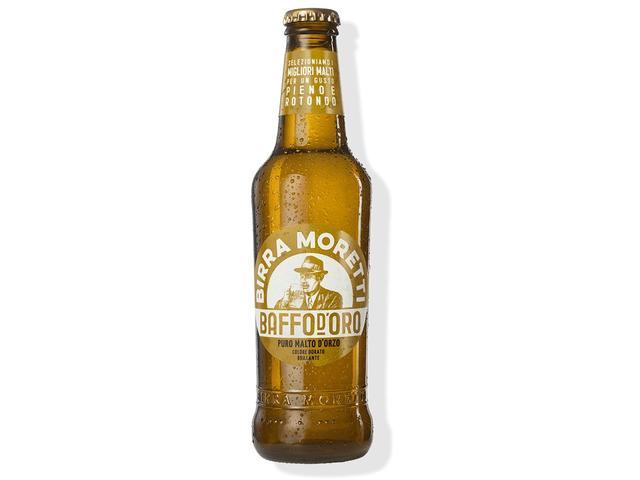 BIRRA MORETTI  BAFFO D’ORO 0.