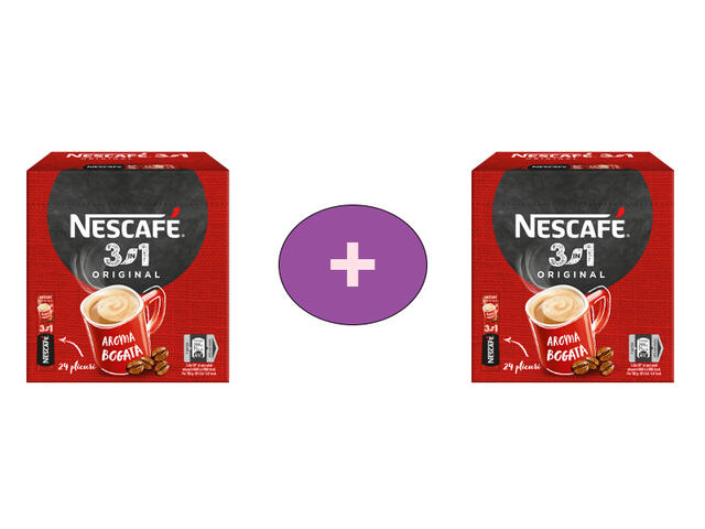 NESCAFE 3in1 Original 10(24x16.5g), al 2 lea la -20%