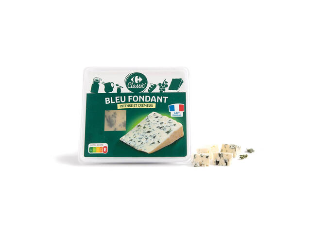 Branza Bleu Fondant 125G Carrefour