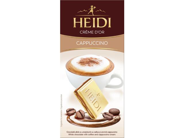 Ciocolata Heidi cu Crema Cappuccino 90g