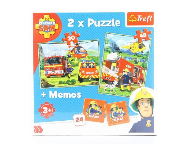 PUZZLE TREFL 2IN1 MEMORY B