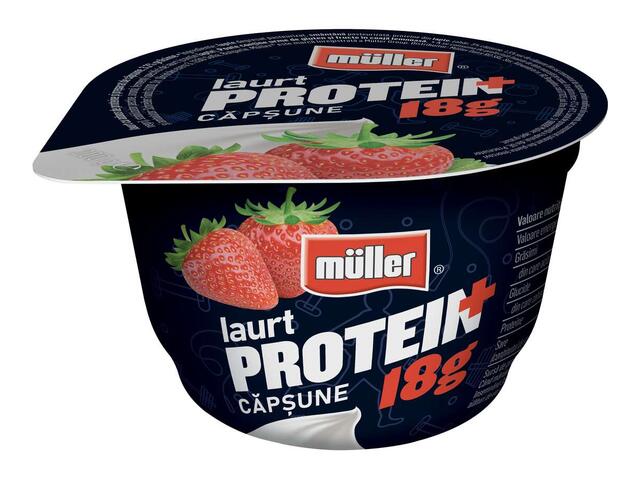 Muller iaurt protein si capsune
