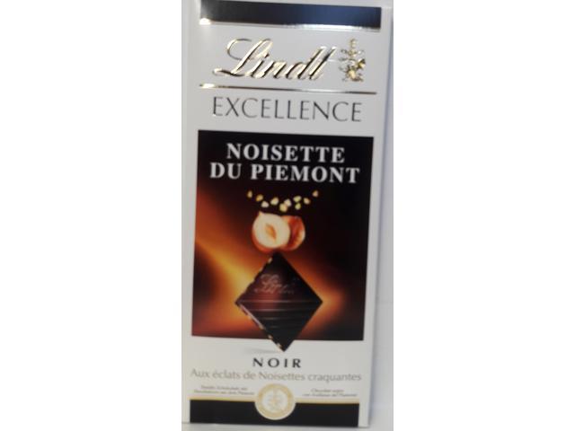 Lindt Excellence Ciocolata neagra alune 100g