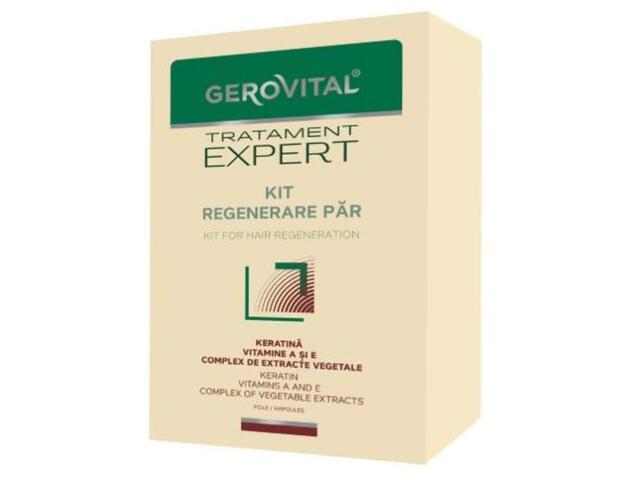 Gerovital tratament expert Kit regenerare par fiole 10x 5ml