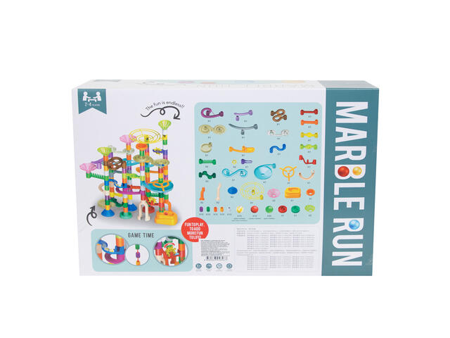 Joc de constructie, Marble Run, Cursa bilelor, 150 piese