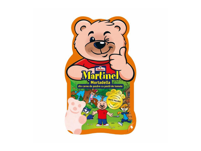 Mortadella din carne de pasare Martinel, 90 g