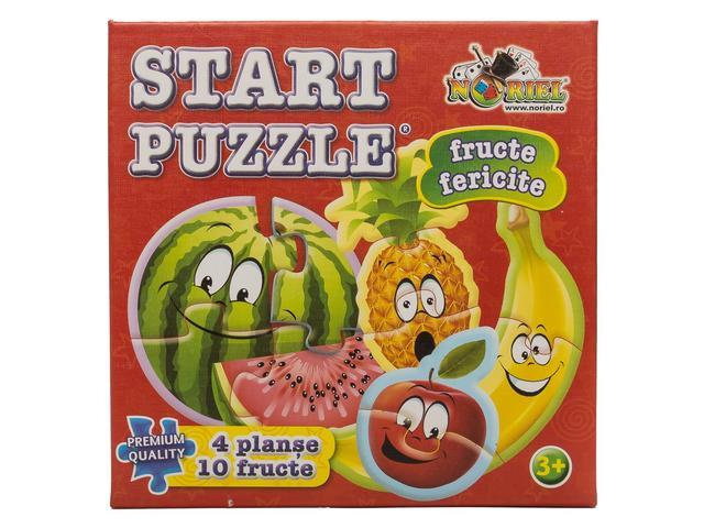 Set 4 puzzle-uri fructe fericite Noriel