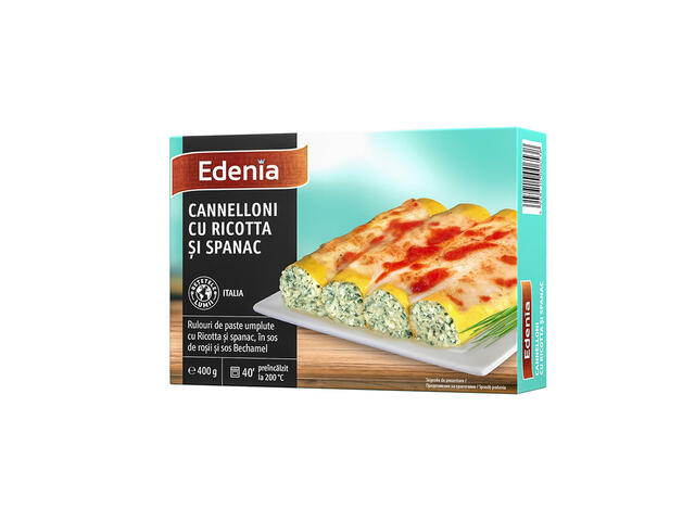 Cannelloni riccota si spanac Edenia 400 g