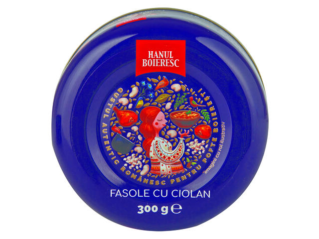 Hanul Boieresc Fasole cu ciolan 300 g