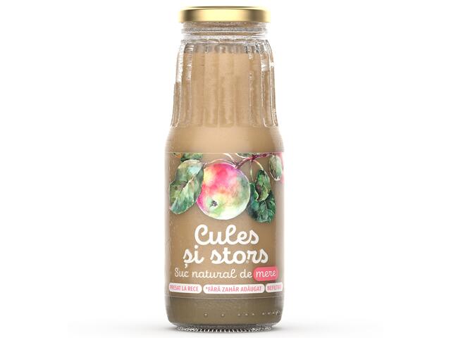 Suc Natural De Mere 300 ML Cules Si Stors