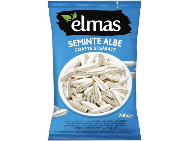 Seminte Albe Coapte Si Sarate 200G Elmas