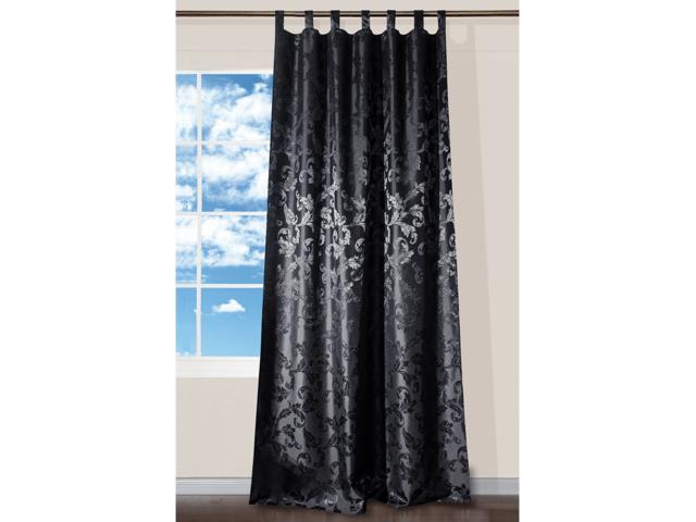 Draperie Lyon, 100% poliester, negru 99, 140 x 245 cm