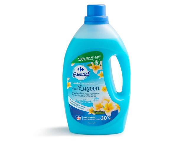 Detergent de rufe lichid Carrefour Essential Blue Lagoon 2.2L