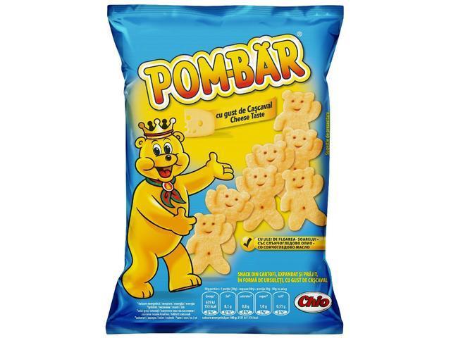 PomBar snack din cartofi cu cascaval 50g