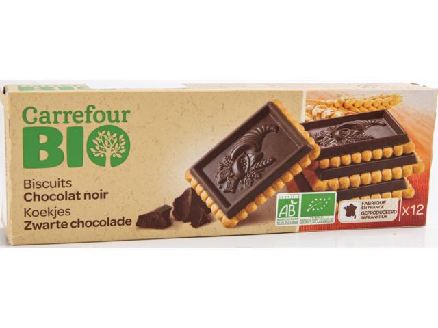 Biscuiti Cu Unt Si Ciocolata Carrefour Bio 150 G