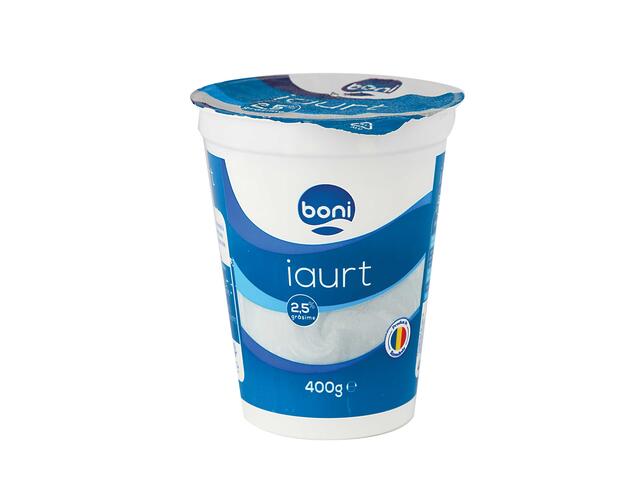 Boni Iaurt 2,5%, 400 g