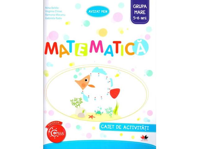 Matematica. Caiet de activitati. Grupa mare 5-6 ani