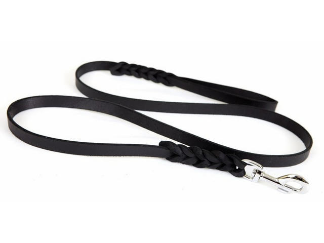 Lesa maro cu capete impletite Dingo 12 mm X 230 cm