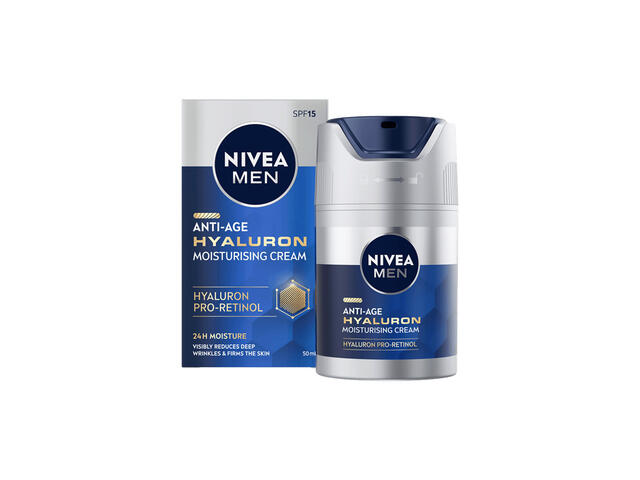 Crema Anti-Rid Nivea Cu Hialuron Fps15, 50ML