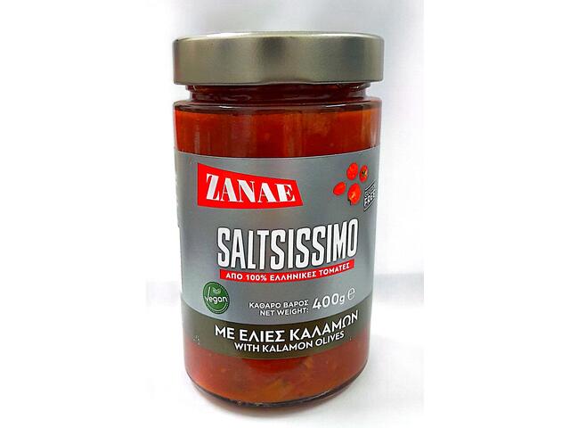 Sos de rosii cu masline kalamon,400g, saltsissimo