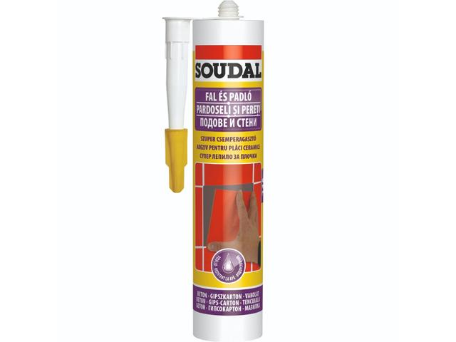 Adeziv pentru placi ceramice Soudal 24A, 280 ml