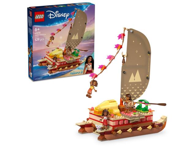 LEGO® Disney Princess - Canoea de aventura a Moanei (43270)