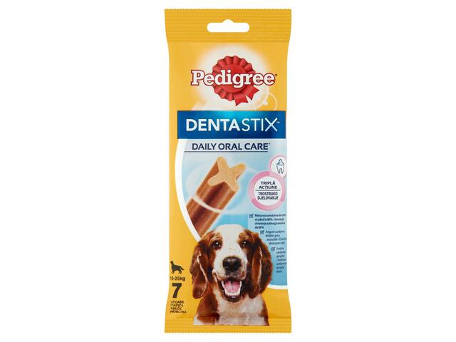 Pedigree Dentastix pt caini peste 4 luni, 7 buc, 180 g