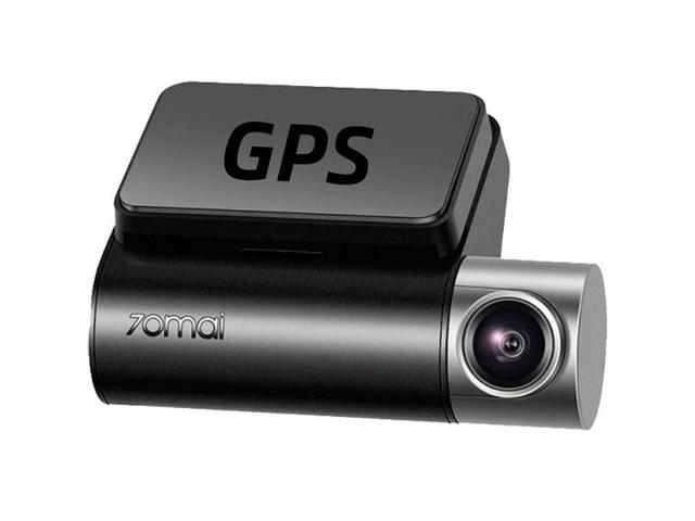 Camera auto DVR 70mai Dash Pro Plus A500S, 2.7K, GPS, senzor SONY IMX335, 3D DNR, control in aplicatie, Night Vision (Negru)