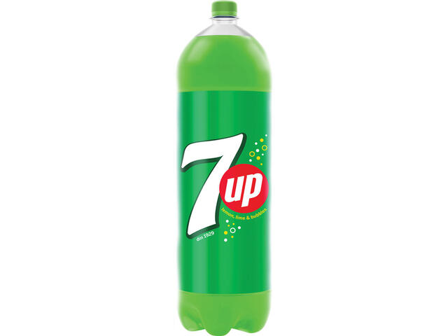 Bautura carbogazoasa 7 Up Lime, 2.5 l