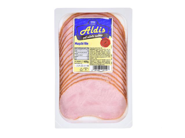 Muschi file 400g Aldis