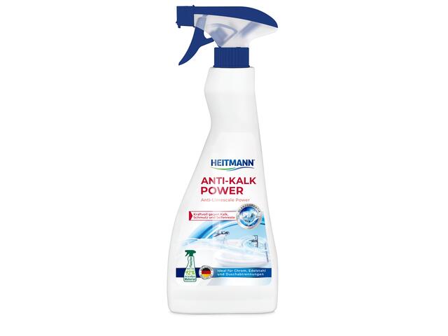 Spray anticalcar pentru baie Power Heitmann 0.5 l