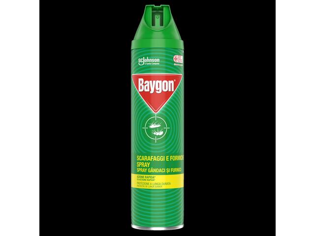 Baygon Spray gandaci si furnici 400 ml