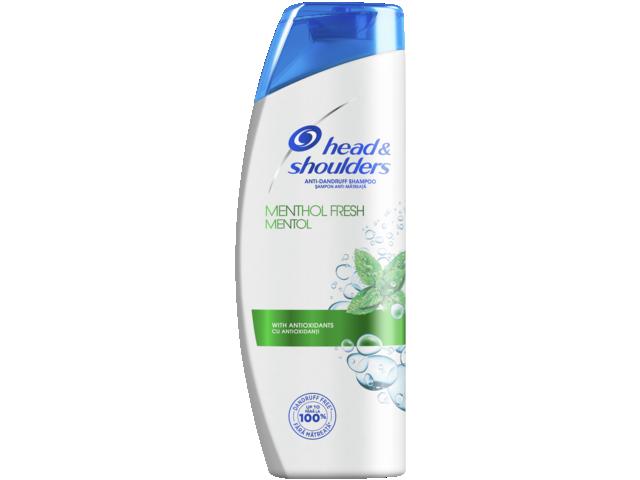 Sampon Anti-Matreata,Menthol, Pentru Par Gras Head&Shoulders 400 ML