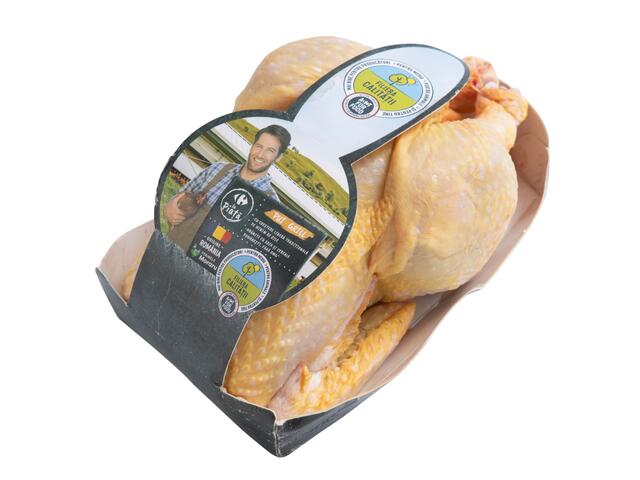 Pui grill cu crestere traditionala, Filiera Calitatii Carrefour per kg
