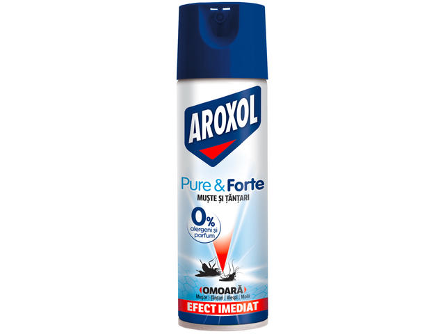 Spray Impotriva mustelor si tantarilor Pure and Forte 300ML Aroxol
