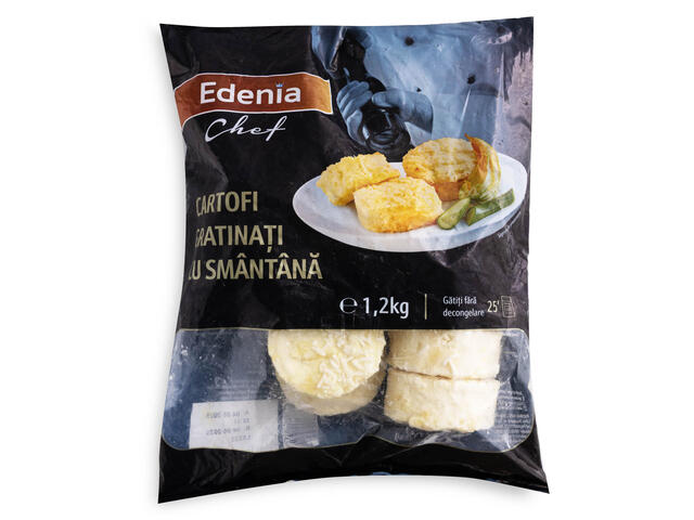 CARTOFI GRATINATI 1.2KG EDENIA