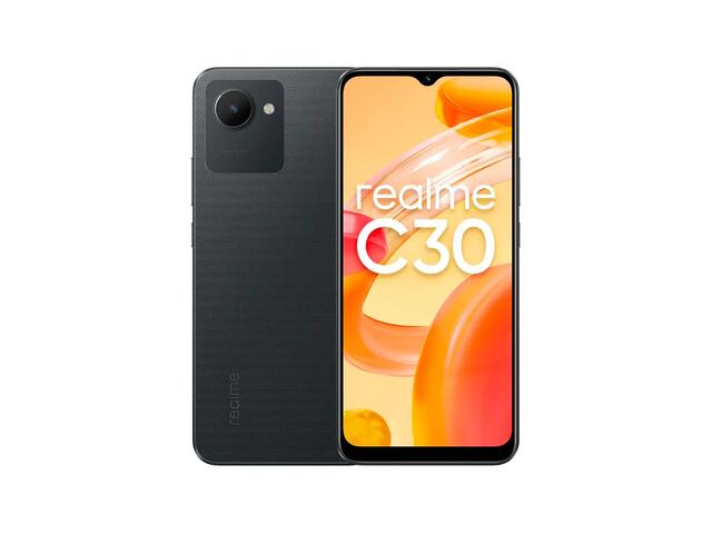 Smartphone Realme C30, Dual SIM, 32GB, 3GB, 4G, Negru