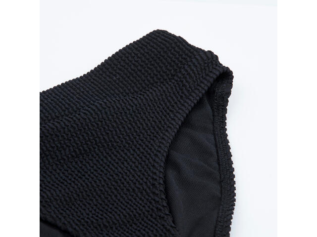 Slip baie texturat 500 Bao Negru Fete