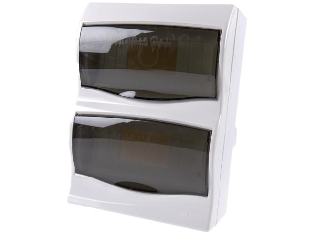 Tablou distributie aparent Meksbox, 16 (8+8) locuri, IP40