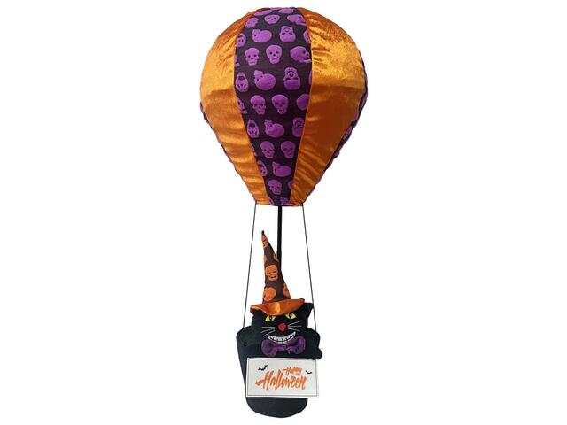 Figurina Exterior Balon Cu Pisica 90Cm