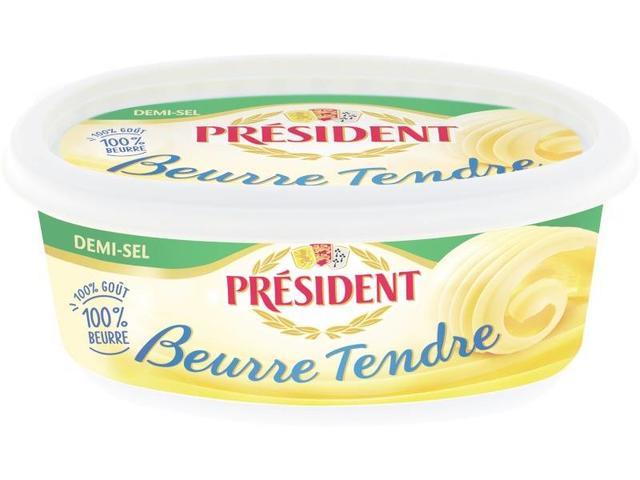 President Tendre unt semisarat 80% grasime 250 g