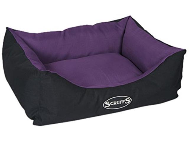 Culcus pentru caini Scruffs Mov 75X60 cm