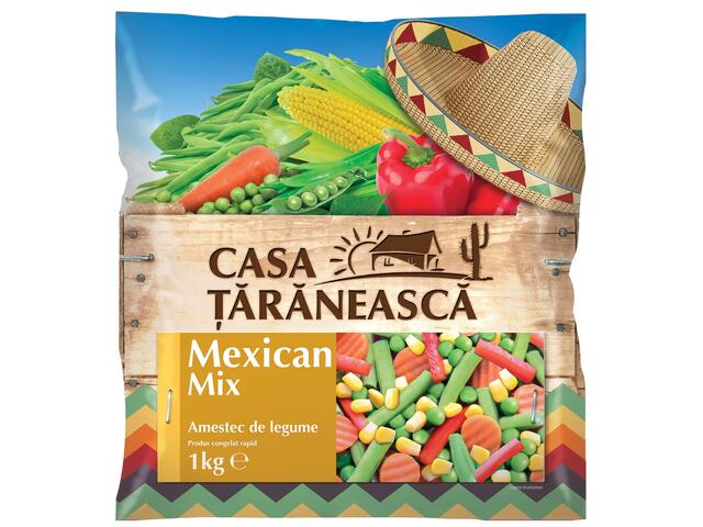 Amestec de legume mexican 1kg, Casa Taraneasca