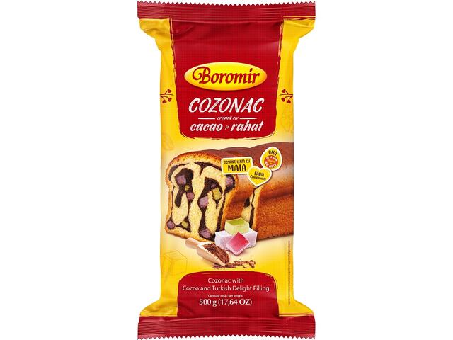 Boromir cozonac crema cacao si rahat 500 g